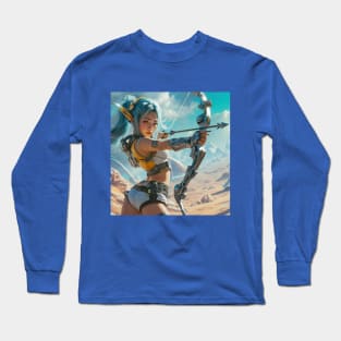 Archer Number 8 Long Sleeve T-Shirt